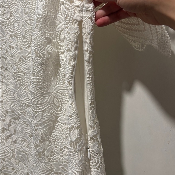 ANTHROPOLOGIE crochet mini dress - Picture 4 of 6